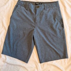 O’Neill Hybrid Shorts Men’s 30 Gray Performance Casual Golf Beach